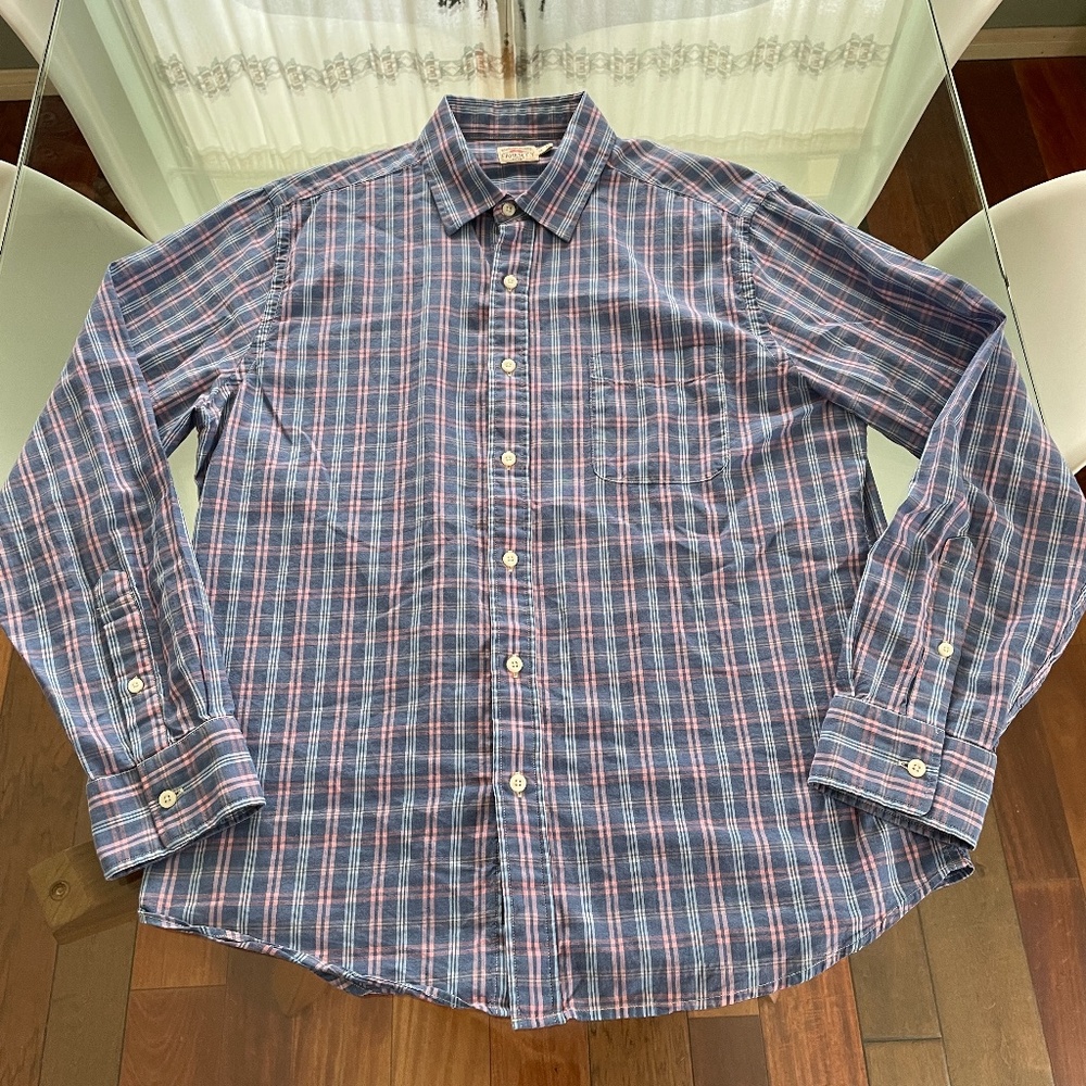 Faherty Brand Casual Button Down Size Large